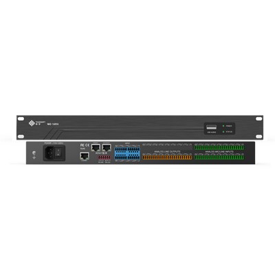 华宇Thunisoft  音频采集主机 NAS-1600A 其他音视频设备 支持软件控制  支持各类国产化设备 16个麦克风/线路输入接口 